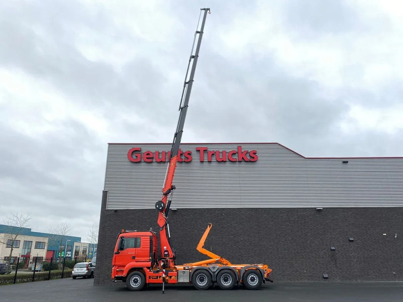 MAN TGS 35.480 8X4 TRIDEM + 20 TON HAAKARM + HMF 3220-K6 KRAAN/KRAN/CRANE/GRUA - Xe tải nâng móc, Xe cẩu tự hành: hình 4 MAN TGS 35.480 8X4 TRIDEM + 20 TON HAAKARM + HMF 3220-K6 KRAAN/KRAN/CRANE/GRUA - Xe tải nâng móc, Xe cẩu tự hành: hình 4