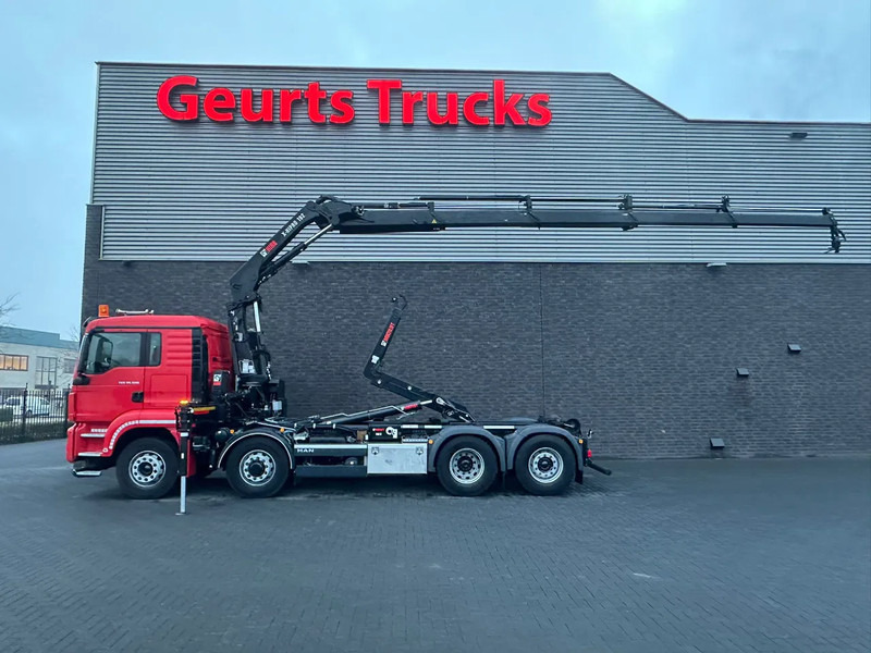MAN TGS 35.500 8X4H-6 MET MULTILIFT ULT T 21 S51 HAAKARMSYSTEEM + HIAB X-HIPRO 192 E-4 KRAAN/CRANE/KRAN/GRUA - Xe tải nâng móc, Xe cẩu tự hành: hình 1 MAN TGS 35.500 8X4H-6 MET MULTILIFT ULT T 21 S51 HAAKARMSYSTEEM + HIAB X-HIPRO 192 E-4 KRAAN/CRANE/KRAN/GRUA - Xe tải nâng móc, Xe cẩu tự hành: hình 1