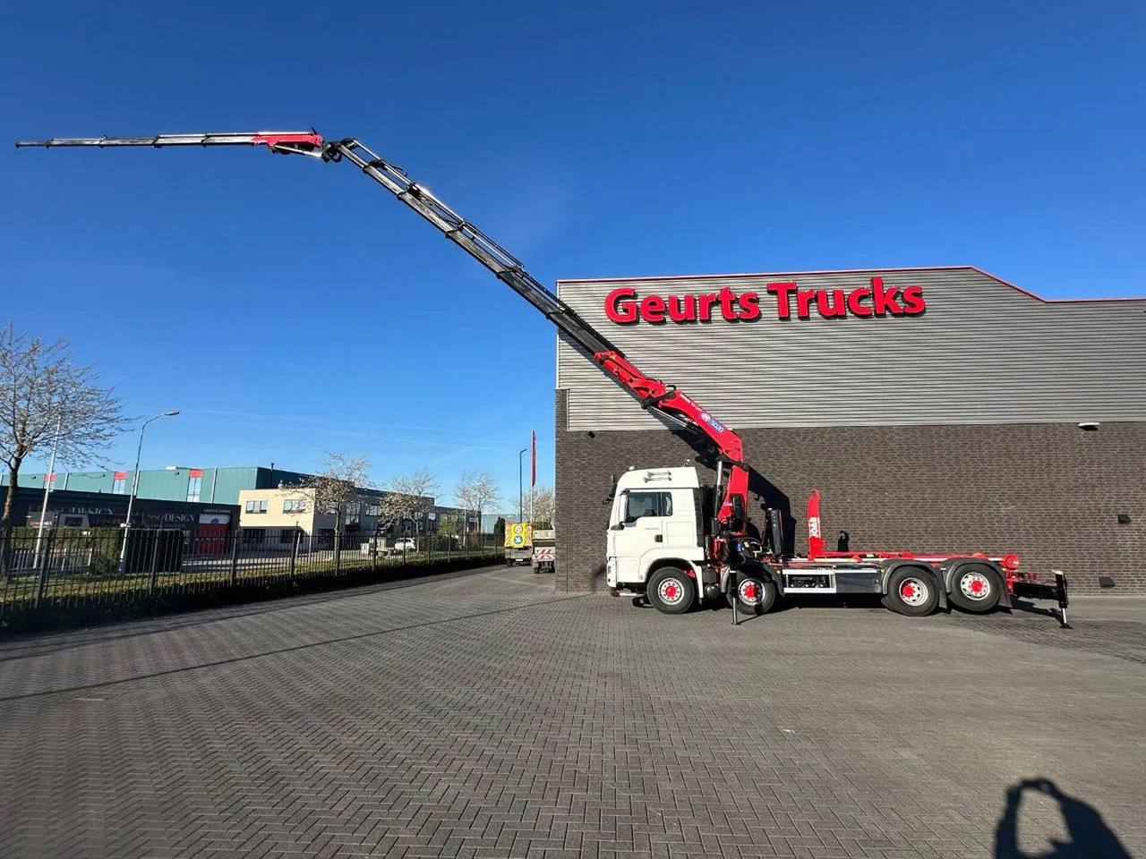MAN TGS 35.510 8X4H-6BL HMF5020 RCS K6 + FLY-JIB FJ1 - Xe tải nâng móc, Xe cẩu tự hành: hình 4 MAN TGS 35.510 8X4H-6BL HMF5020 RCS K6 + FLY-JIB FJ1 - Xe tải nâng móc, Xe cẩu tự hành: hình 4
