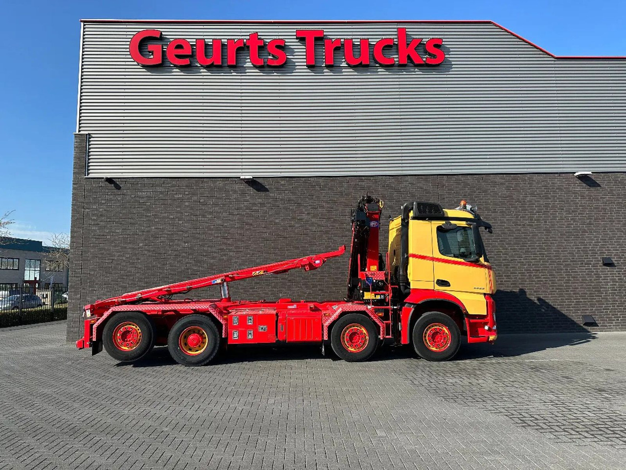 Mercedes-Benz Arocs 3253 L ENA 8X2/4 HMF2820 KRAAN / KRAN/ CRA - Xe tải nâng móc, Xe cẩu tự hành: hình 4 Mercedes-Benz Arocs 3253 L ENA 8X2/4 HMF2820 KRAAN / KRAN/ CRA - Xe tải nâng móc, Xe cẩu tự hành: hình 4