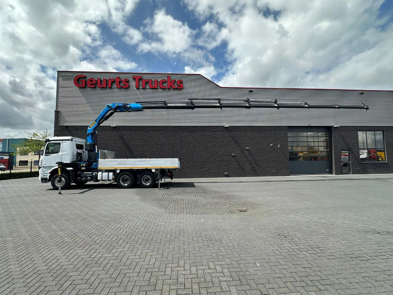 Mercedes-Benz Arocs 3351 963-2-E 6X4 KIPPER / TIPPER + PALFINGER PK30.002 TEC7 KRAAN / KRAN / CRANE / GRUA - Xe cẩu tự hành: hình 1 Mercedes-Benz Arocs 3351 963-2-E 6X4 KIPPER / TIPPER + PALFINGER PK30.002 TEC7 KRAAN / KRAN / CRANE / GRUA - Xe cẩu tự hành: hình 1