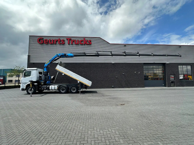 Mercedes-Benz Arocs 3351 963-2-E 6X4 KIPPER / TIPPER + PALFINGER PK30.002 TEC7 KRAAN / KRAN / CRANE / GRUA - Xe cẩu tự hành: hình 4 Mercedes-Benz Arocs 3351 963-2-E 6X4 KIPPER / TIPPER + PALFINGER PK30.002 TEC7 KRAAN / KRAN / CRANE / GRUA - Xe cẩu tự hành: hình 4