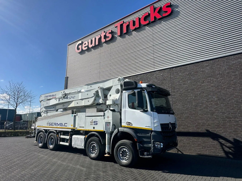 Mercedes-Benz Arocs 4451 8X4 + SERMAC 5Z42 BETONPOMP/BETONPUMPE/CONCRETE PUMP - Xe bơm bê tông: hình 5 Mercedes-Benz Arocs 4451 8X4 + SERMAC 5Z42 BETONPOMP/BETONPUMPE/CONCRETE PUMP - Xe bơm bê tông: hình 5