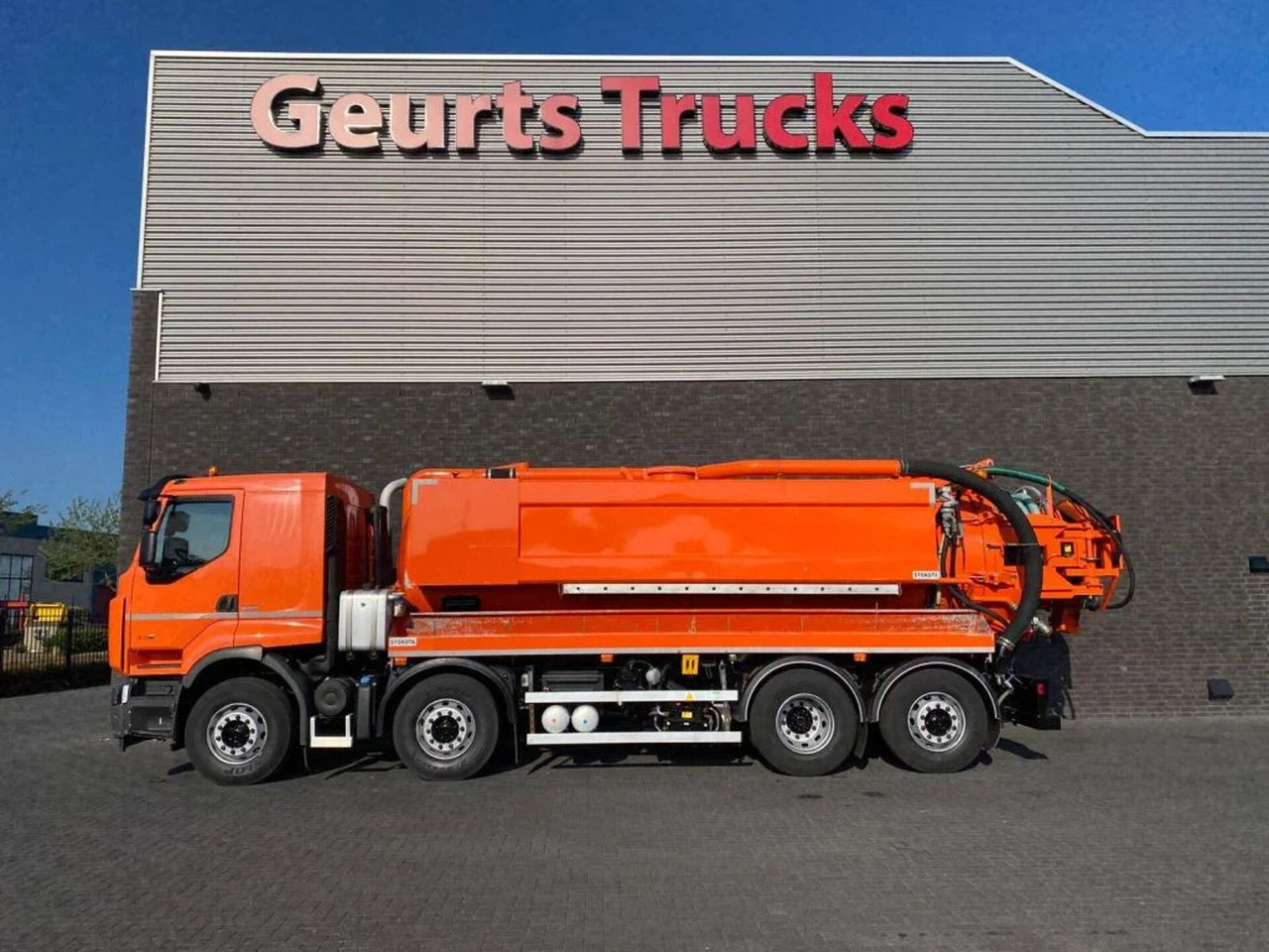 Renault Lander 430 8X2 STOKOTA VACUUM/HOGEDRUK /COMBI/KO - Xe tải chân không: hình 1 Renault Lander 430 8X2 STOKOTA VACUUM/HOGEDRUK /COMBI/KO - Xe tải chân không: hình 1