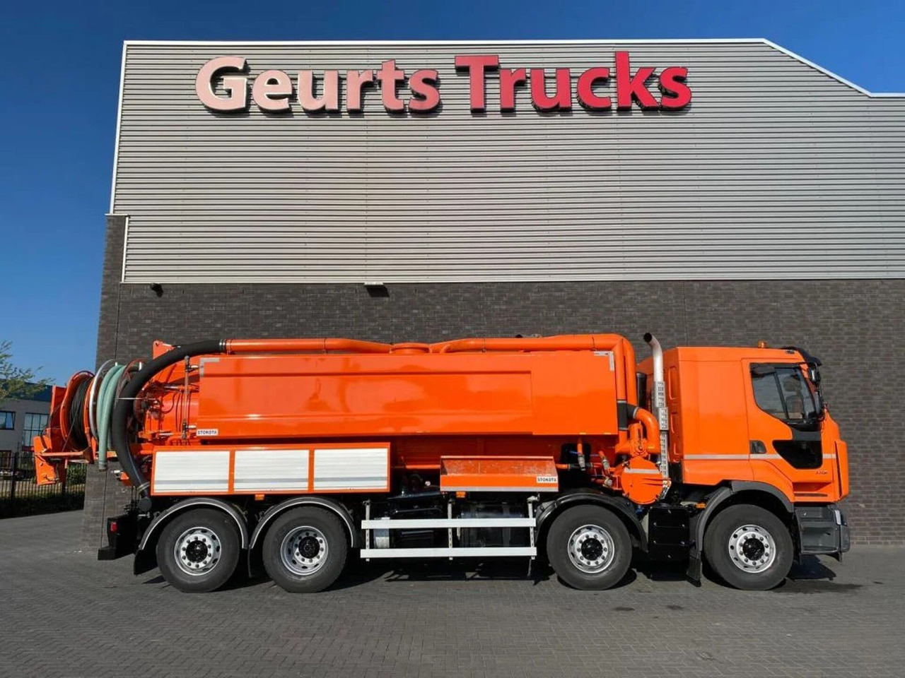 Renault Lander 430 8X2 STOKOTA VACUUM/HOGEDRUK /COMBI/KO - Xe tải chân không: hình 4 Renault Lander 430 8X2 STOKOTA VACUUM/HOGEDRUK /COMBI/KO - Xe tải chân không: hình 4