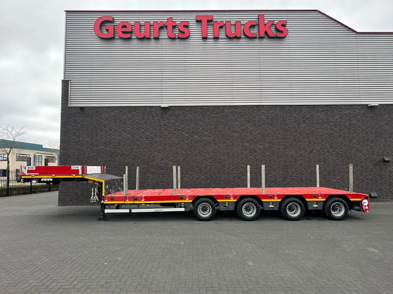 SCHEUERLE EUROAXLE 1T4 4 ASSER UITSCHUIFBARE SEMIE MET 12 TONS HYDRAULICHE EURO ASSEN HYDRAULICH GESTUURD SEMI-DIEPLADER / TIEFLADER / LO - Sơ mi rơ moóc thùng thấp: hình 1 SCHEUERLE EUROAXLE 1T4 4 ASSER UITSCHUIFBARE SEMIE MET 12 TONS HYDRAULICHE EURO ASSEN HYDRAULICH GESTUURD SEMI-DIEPLADER / TIEFLADER / LO - Sơ mi rơ moóc thùng thấp: hình 1