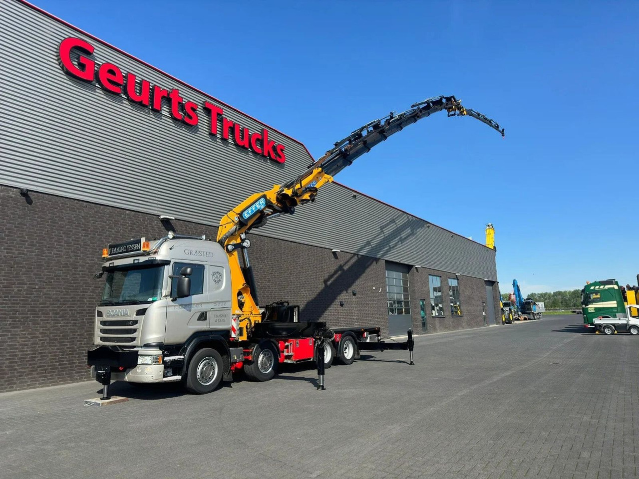 Scania G450 8X4 + EFFER 1255/8S + JIB 6S HD KRAAN/KRAN/ - Xe cẩu tự hành: hình 2 Scania G450 8X4 + EFFER 1255/8S + JIB 6S HD KRAAN/KRAN/ - Xe cẩu tự hành: hình 2
