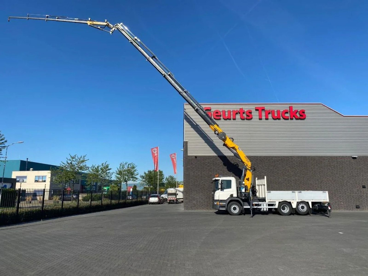 Scania P250 6X2 + COPMA 510.7 + JIB J4 KRAAN/KRAN/CRANE - Xe cẩu tự hành: hình 5 Scania P250 6X2 + COPMA 510.7 + JIB J4 KRAAN/KRAN/CRANE - Xe cẩu tự hành: hình 5