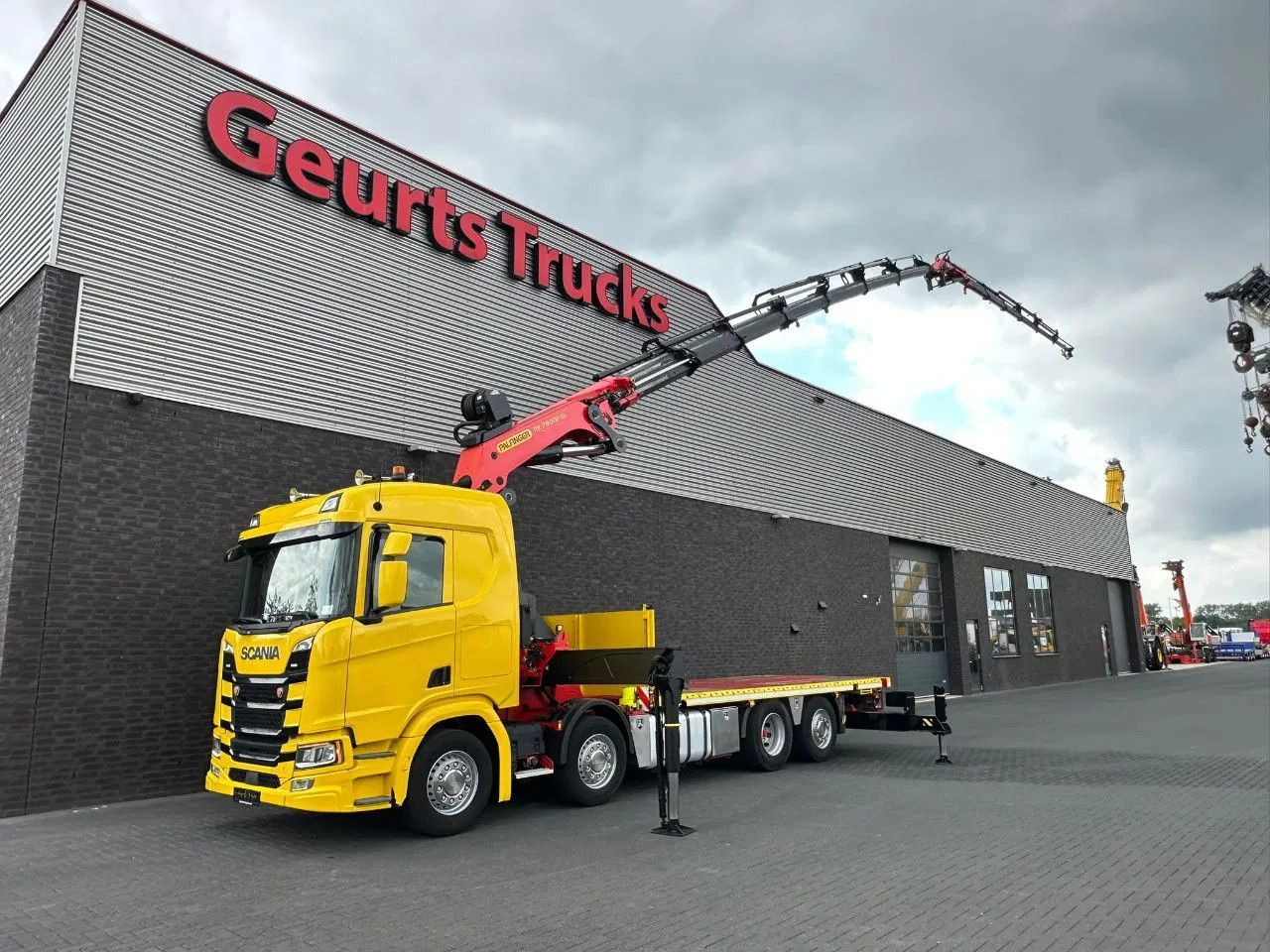 Scania R500 B8X2*6LB MET PALFINGER PK78002-SH F POWER L - Xe cẩu tự hành: hình 2 Scania R500 B8X2*6LB MET PALFINGER PK78002-SH F POWER L - Xe cẩu tự hành: hình 2