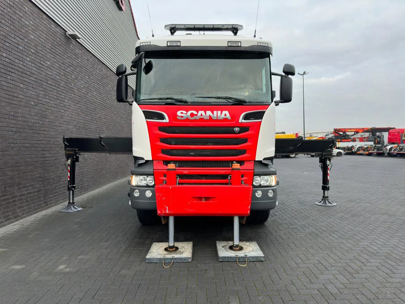Xe cẩu tự hành Scania R520 V8 10X4 TRIDEM + F1650RA.2.28 + JIB L816 KRAAN/KRAN/CRANE/GRUA: hình 15
