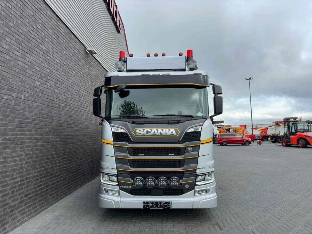 Cho thuê  Scania R530 V8 NGS 8X4 TRIDEM MET HYVA 2Z KIPPER + HMF Scania R530 V8 NGS 8X4 TRIDEM MET HYVA 2Z KIPPER + HMF: hình 18
