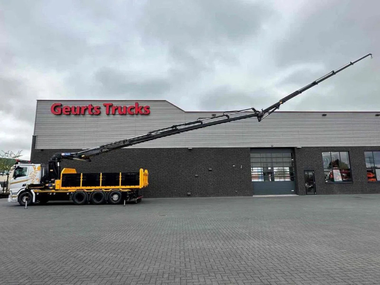Scania R530 V8 NGS 8X4 TRIDEM MET HYVA 2Z KIPPER + HMF - Xe ben, Xe cẩu tự hành: hình 5 Scania R530 V8 NGS 8X4 TRIDEM MET HYVA 2Z KIPPER + HMF - Xe ben, Xe cẩu tự hành: hình 5