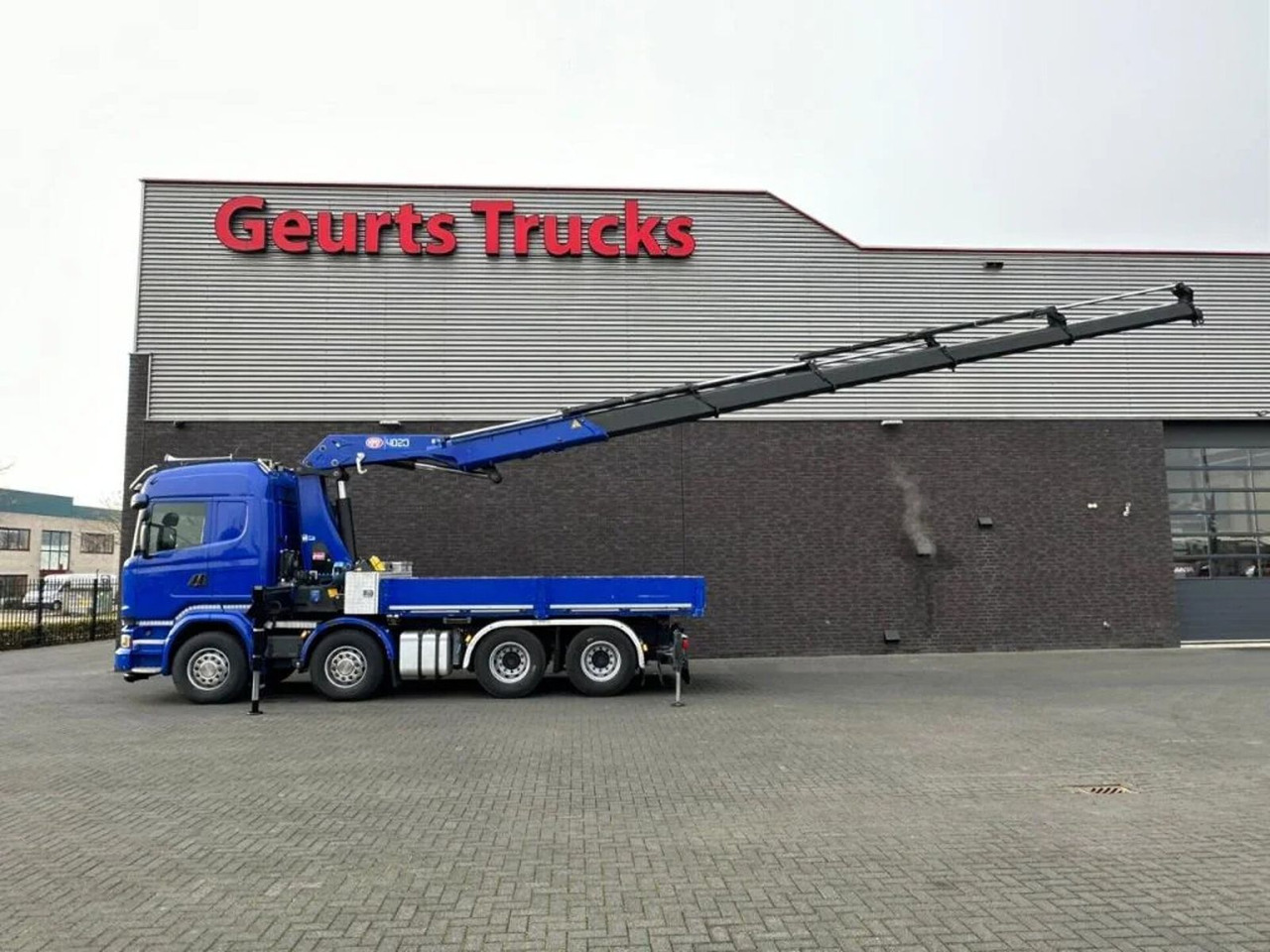 Scania R580 V8 8X4 TREKKER-BAKWAGEN COMBI + HMF 4020-K5 - Xe cẩu tự hành: hình 5 Scania R580 V8 8X4 TREKKER-BAKWAGEN COMBI + HMF 4020-K5 - Xe cẩu tự hành: hình 5