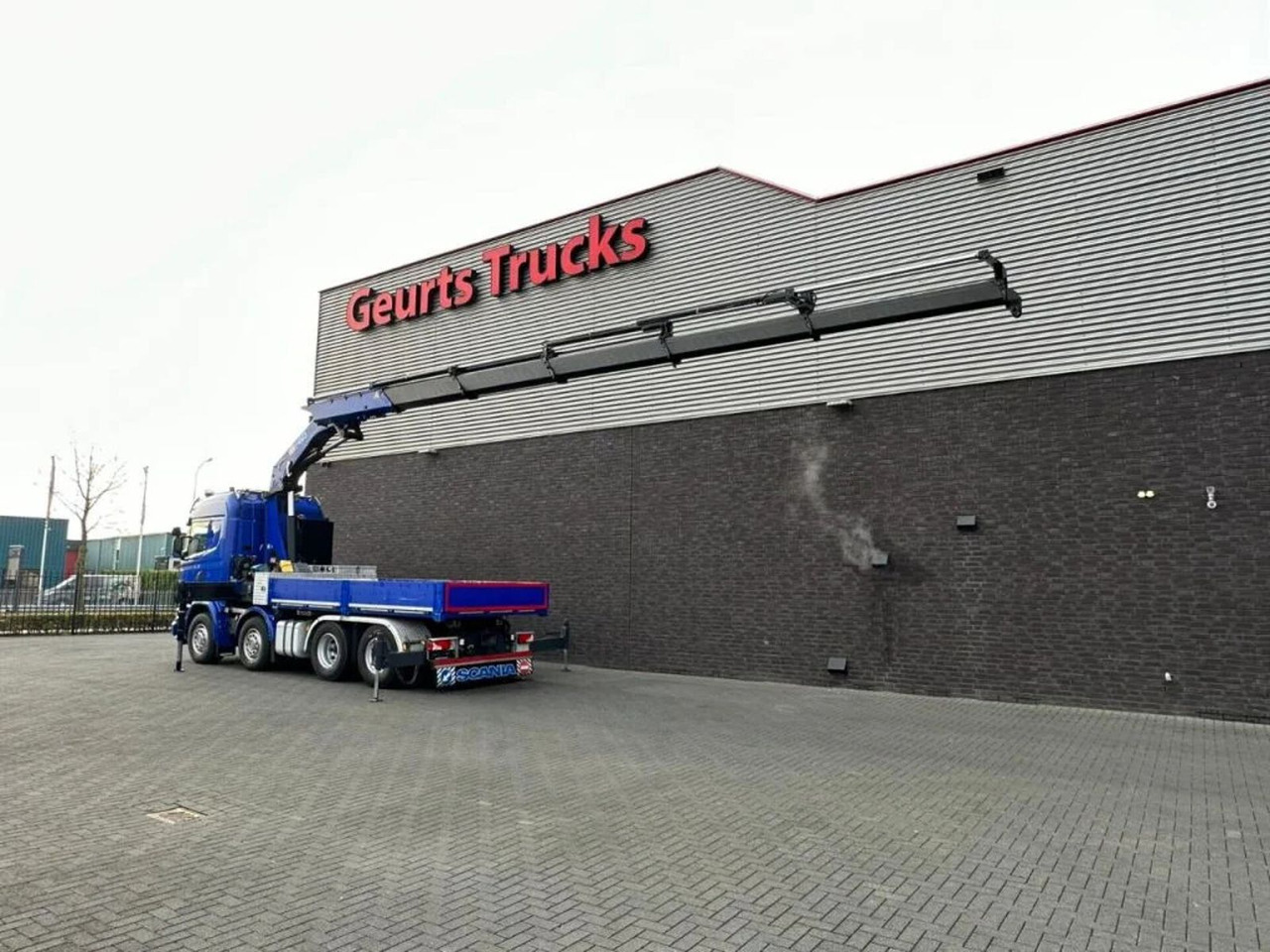 Scania R580 V8 8X4 TREKKER-BAKWAGEN COMBI + HMF 4020-K5 - Xe cẩu tự hành: hình 4 Scania R580 V8 8X4 TREKKER-BAKWAGEN COMBI + HMF 4020-K5 - Xe cẩu tự hành: hình 4
