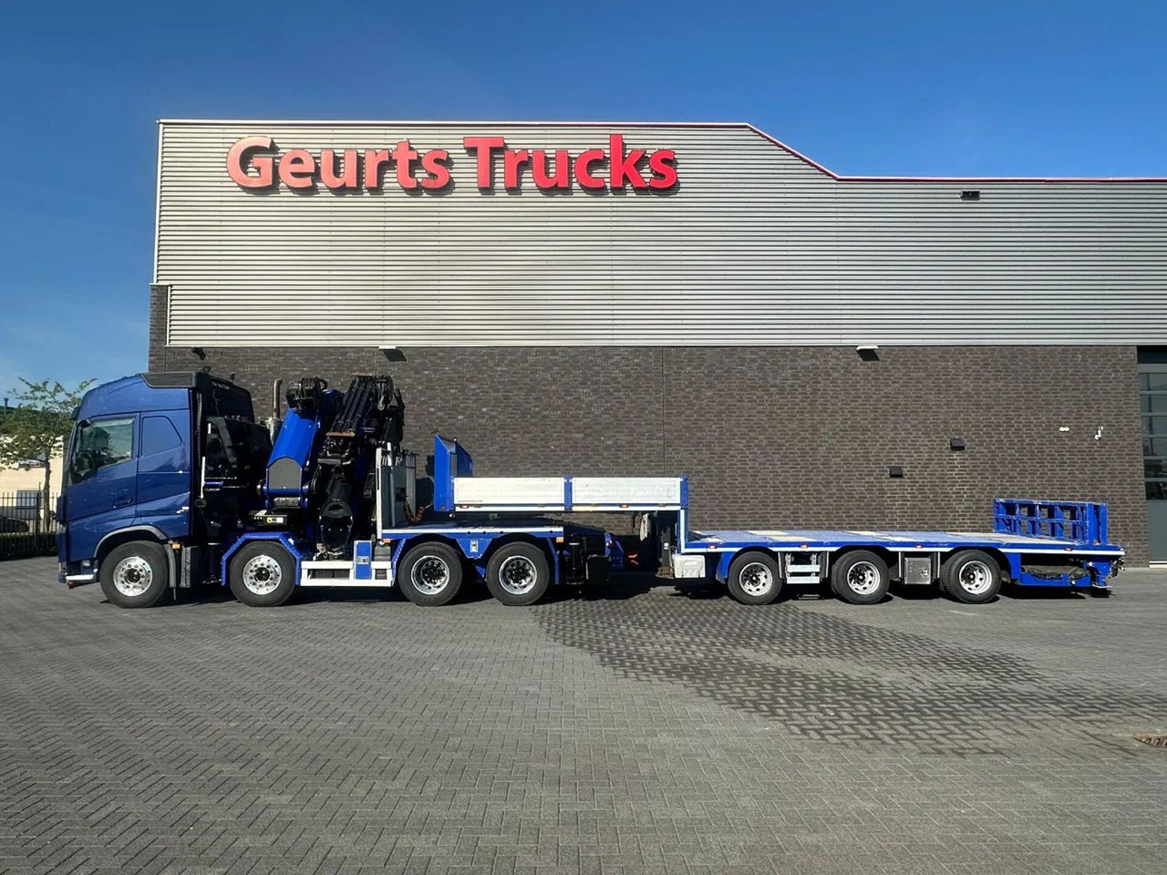 Volvo FH 540 8X4 TREKKER / BAKWAGEN MET PALFINGER PK13 - Xe cẩu tự hành: hình 1 Volvo FH 540 8X4 TREKKER / BAKWAGEN MET PALFINGER PK13 - Xe cẩu tự hành: hình 1