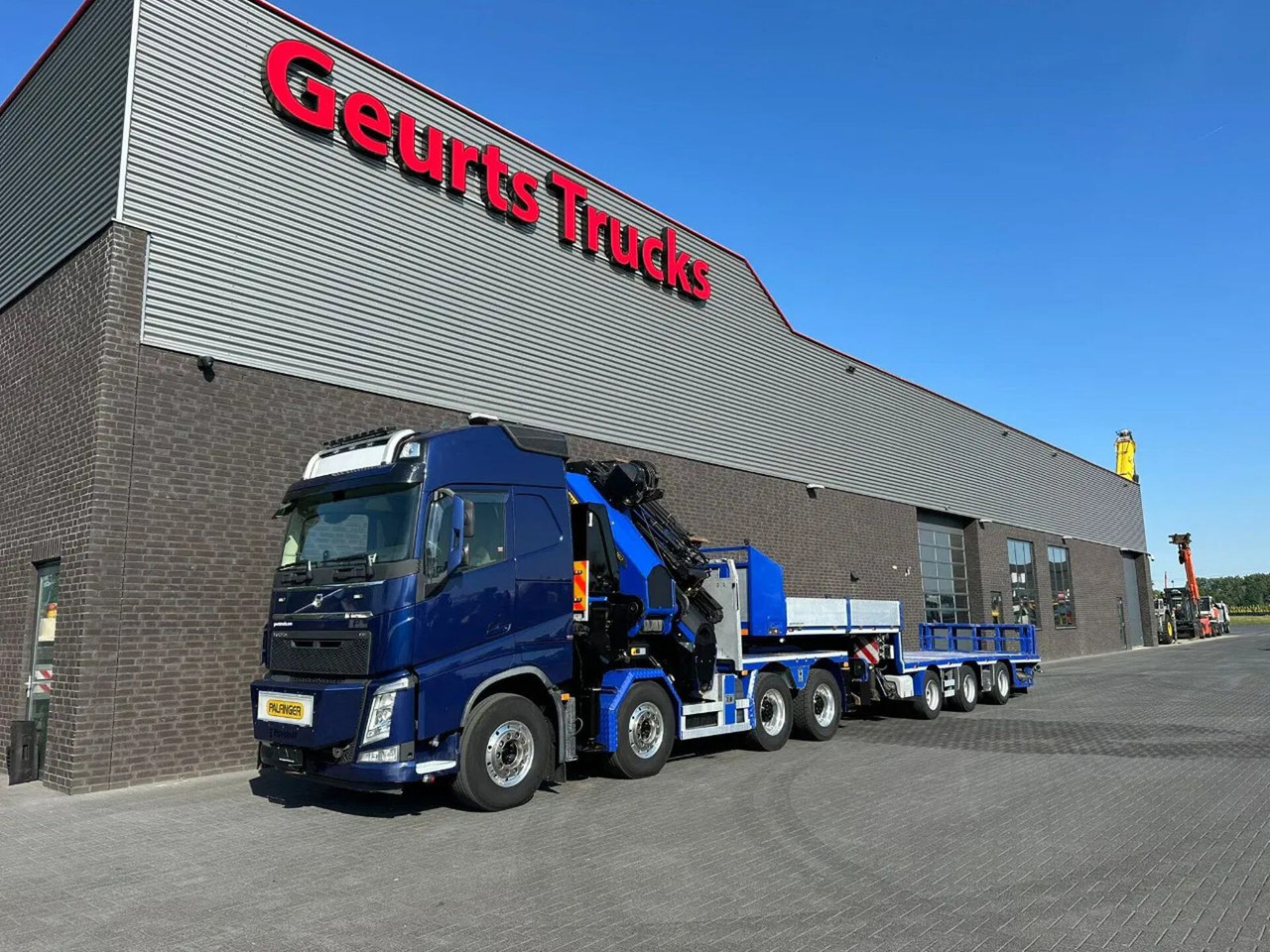 Volvo FH 540 8X4 TREKKER / BAKWAGEN MET PALFINGER PK13 - Xe cẩu tự hành: hình 2 Volvo FH 540 8X4 TREKKER / BAKWAGEN MET PALFINGER PK13 - Xe cẩu tự hành: hình 2
