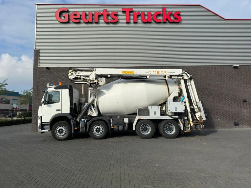 Volvo FM 410 8X4 + STETTER 9 M3 MIXER/MISCHER + THEAM 15 M TRANSPORTBAND/BELT - Xe trộn bê tông: hình 1 Volvo FM 410 8X4 + STETTER 9 M3 MIXER/MISCHER + THEAM 15 M TRANSPORTBAND/BELT - Xe trộn bê tông: hình 1