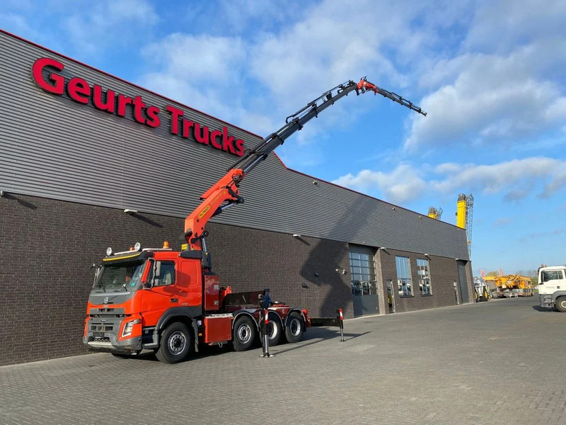 Volvo FMX 500 8X6 + PALFINGER PK 65002-SH F + JIB PJ 125 E KRAAN/KRAN/CRANE/GRUA - Xe đầu kéo: hình 2 Volvo FMX 500 8X6 + PALFINGER PK 65002-SH F + JIB PJ 125 E KRAAN/KRAN/CRANE/GRUA - Xe đầu kéo: hình 2
