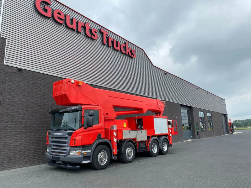 Scania P420 8X4 + BISON PALFINGER TKA 57 KS HOOGWERKER/HUBARBEITSBÜHNE/HIGHWORKER/PLATFORM - Xe tải: hình 2 Scania P420 8X4 + BISON PALFINGER TKA 57 KS HOOGWERKER/HUBARBEITSBÜHNE/HIGHWORKER/PLATFORM - Xe tải: hình 2