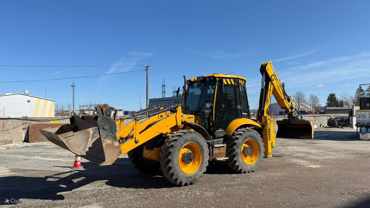 JCB 4CX - Máy xúc trước múc sau: hình 1 JCB 4CX - Máy xúc trước múc sau: hình 1