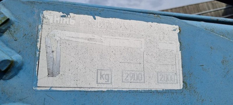 Hiab R 100 F1 - Cẩu gấp: hình 3 Hiab R 100 F1 - Cẩu gấp: hình 3