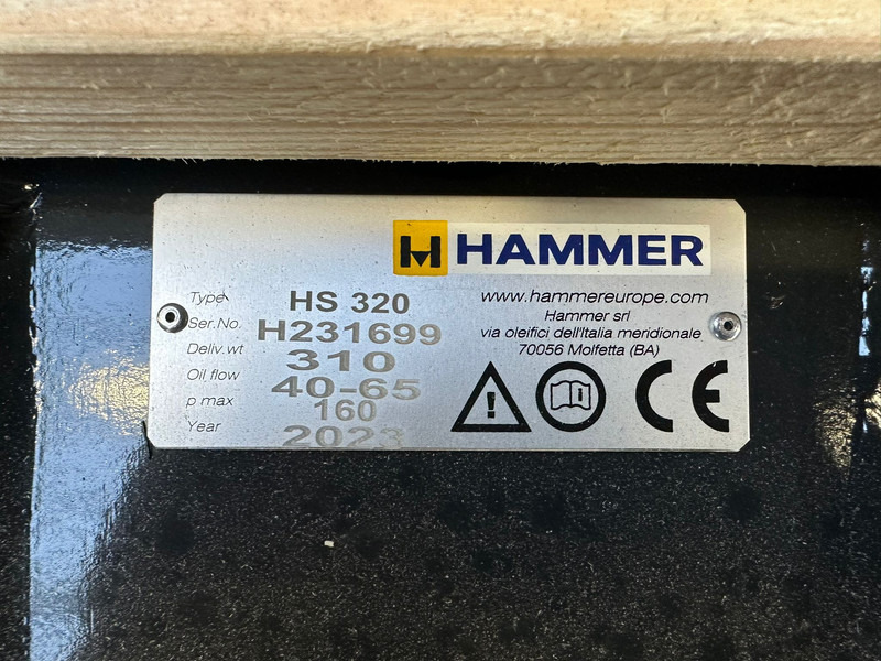 Búa thủy lực mới Hammer HS320: hình 9 Búa thủy lực mới Hammer HS320: hình 9