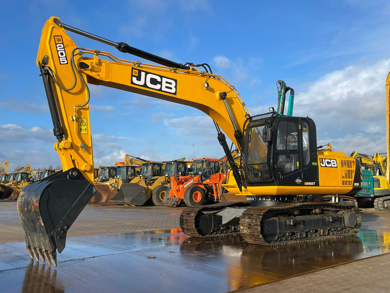 JCB 205 - Máy xúc bánh xích: hình 2 JCB 205 - Máy xúc bánh xích: hình 2