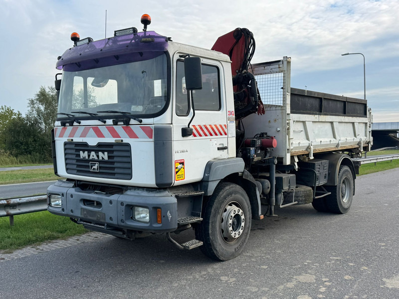 MAN 19.310 4x2 Kipper with HMF 1463K2 Crane - Xe ben, Xe cẩu tự hành: hình 2 MAN 19.310 4x2 Kipper with HMF 1463K2 Crane - Xe ben, Xe cẩu tự hành: hình 2