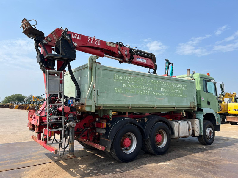 MAN TGA 26.480 tipper + HMF crane - Xe ben, Xe cẩu tự hành: hình 5 MAN TGA 26.480 tipper + HMF crane - Xe ben, Xe cẩu tự hành: hình 5