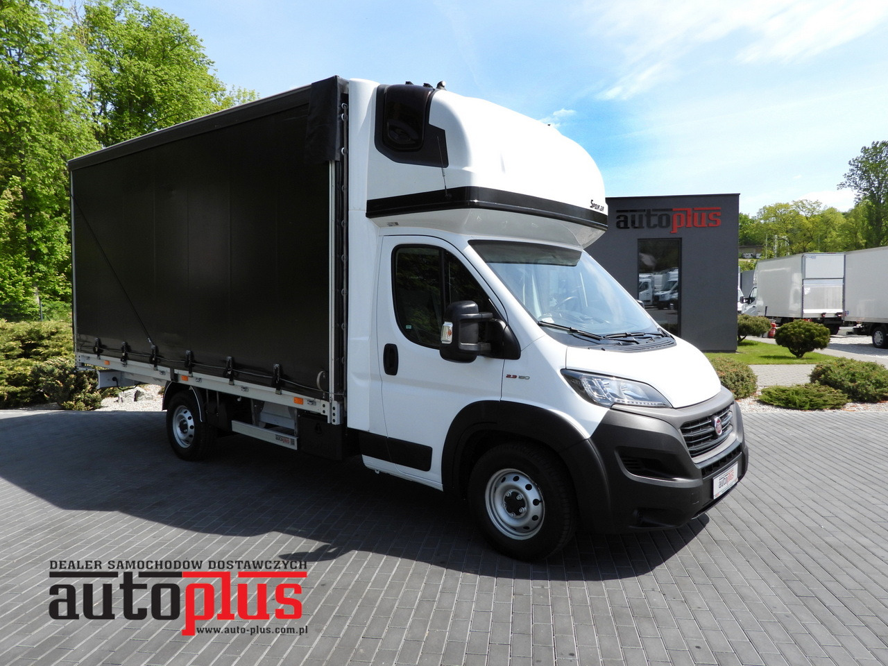 FIAT DUCATO TARPAULIN 10 PALLETS WEBASTO CRUISE CONTROL AIR CONDITIONING LED LIGHTS PNEUMATICS 160HP - Xe van thùng mui bạt: hình 1 FIAT DUCATO TARPAULIN 10 PALLETS WEBASTO CRUISE CONTROL AIR CONDITIONING LED LIGHTS PNEUMATICS 160HP - Xe van thùng mui bạt: hình 1