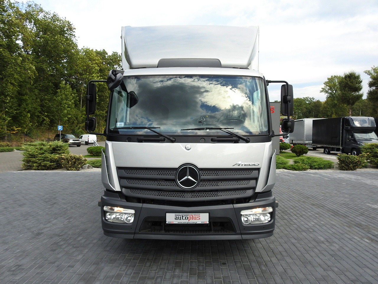 MERCEDES ATEGO 1221 TARPAULIN LIFT 16 PALLETS WEBASTO AIR CONDITIONING PNEUMATICS TWIN WHEELS 230HP - Xe van thùng mui bạt: hình 5 MERCEDES ATEGO 1221 TARPAULIN LIFT 16 PALLETS WEBASTO AIR CONDITIONING PNEUMATICS TWIN WHEELS 230HP - Xe van thùng mui bạt: hình 5