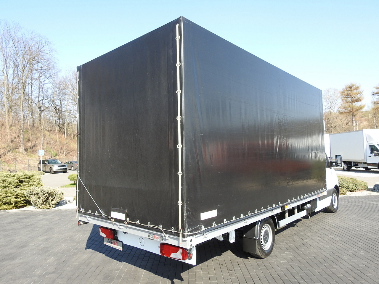 MERCEDES SPRINTER 316 TARPAULIN 10 PALLETS WEBASTO AIR CONDITIONING 165HP - Xe van thùng mui bạt: hình 3 MERCEDES SPRINTER 316 TARPAULIN 10 PALLETS WEBASTO AIR CONDITIONING 165HP - Xe van thùng mui bạt: hình 3