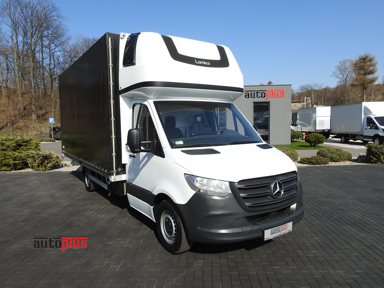 MERCEDES SPRINTER 316 TARPAULIN 10 PALLETS WEBASTO AIR CONDITIONING 165HP - Xe van thùng mui bạt: hình 1 MERCEDES SPRINTER 316 TARPAULIN 10 PALLETS WEBASTO AIR CONDITIONING 165HP - Xe van thùng mui bạt: hình 1