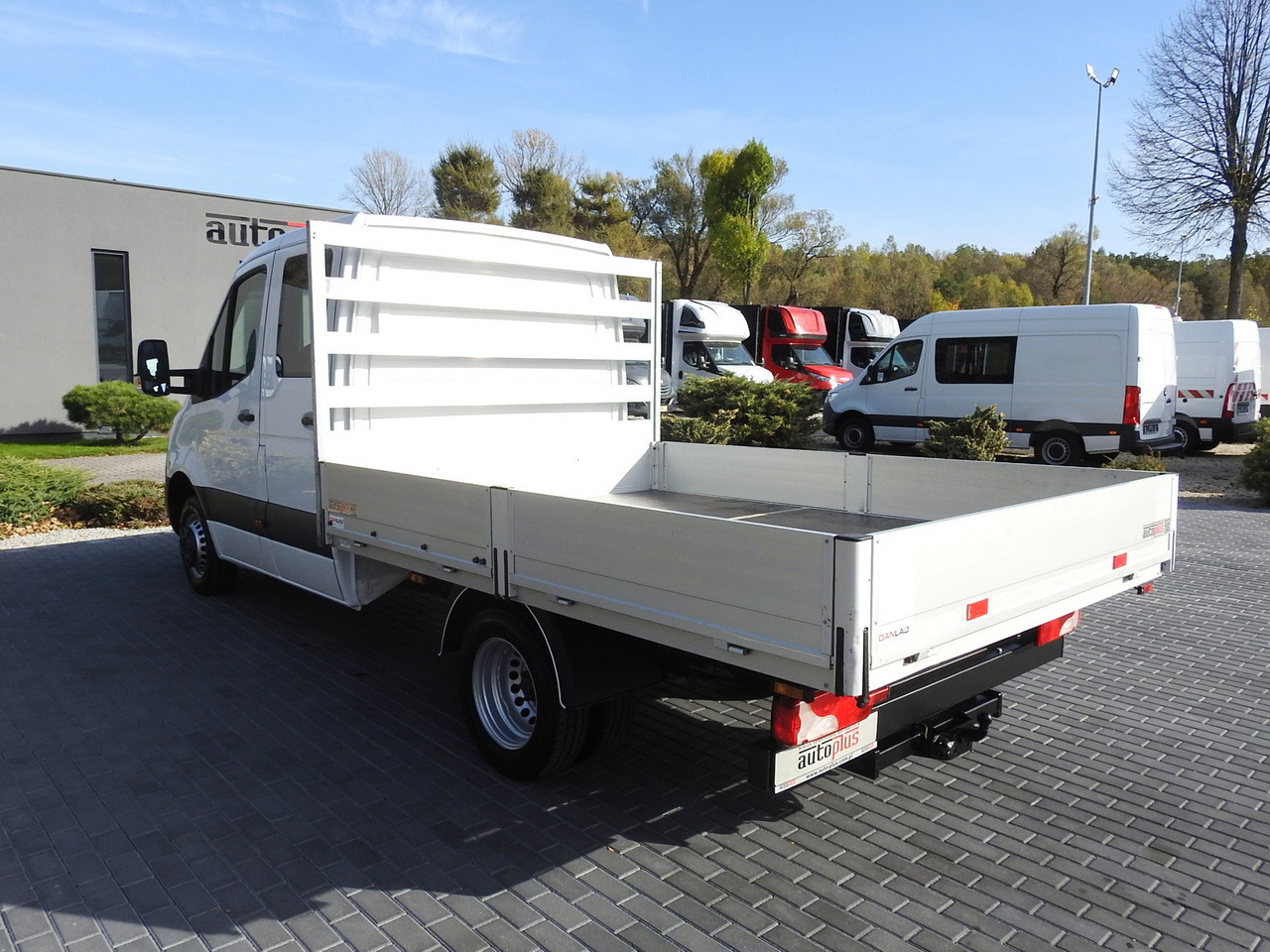 Xe tải van MERCEDES SPRINTER 516 STAKE BODY DOUBLE CABIN DOKA 6 SEATS CRUISE CONTROL AIR CONDITIONING TWIN WHEELS  160HP: hình 9