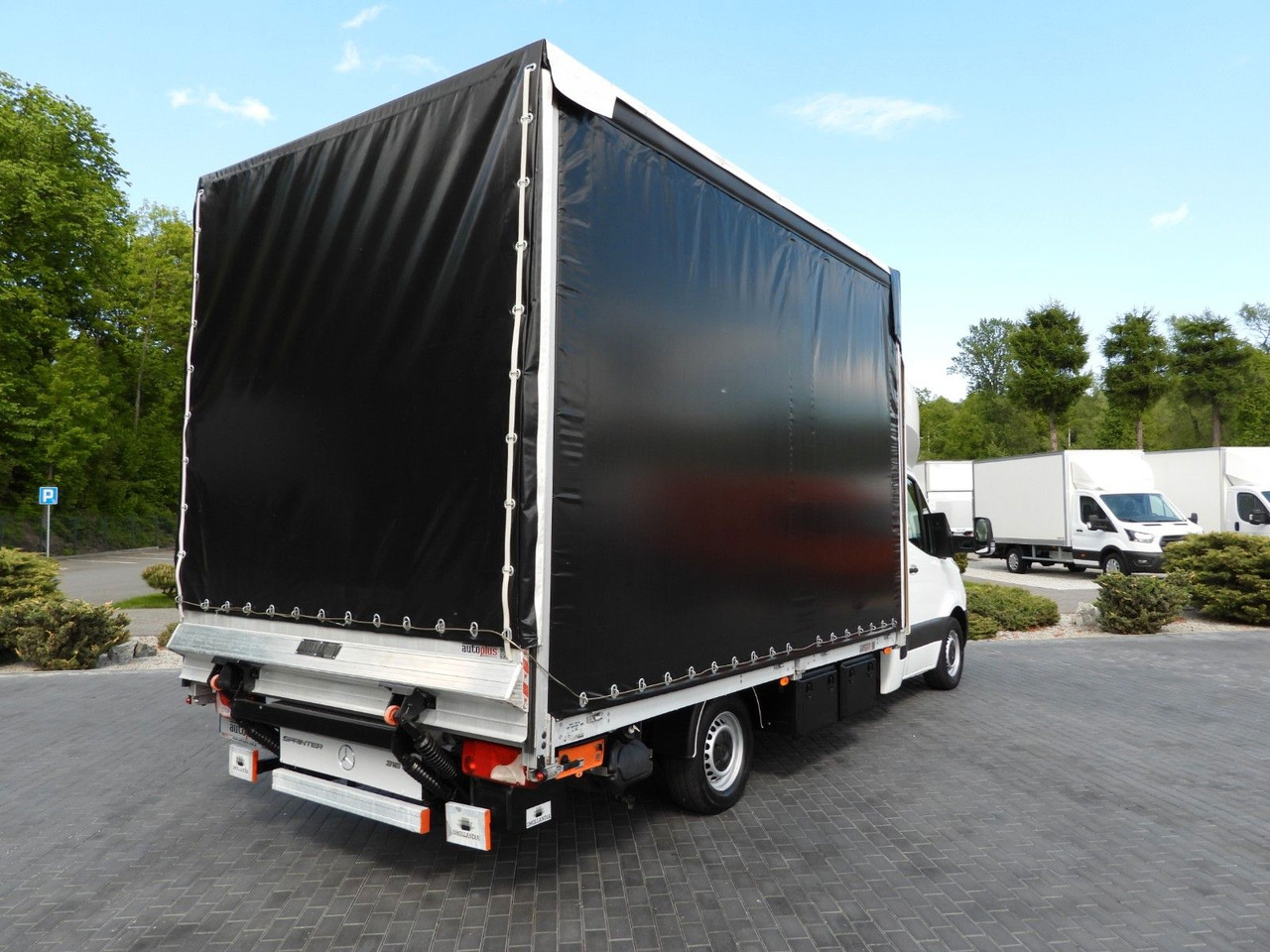 Mercedes-Benz SPRINTER 316 PRITSCHE PLANE AUFZUG 10 PALETTEN - Xe van thùng mui bạt, Xe tải van: hình 3 Mercedes-Benz SPRINTER 316 PRITSCHE PLANE AUFZUG 10 PALETTEN - Xe van thùng mui bạt, Xe tải van: hình 3