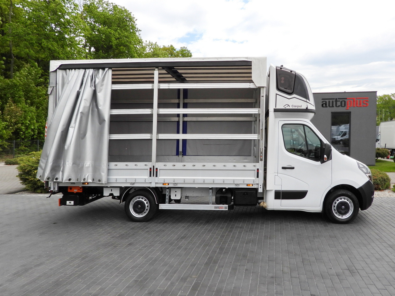 Xe van thùng mui bạt OPEL MOVANO  TARPAULIN LIFT 9 PALLETS WEBASTO CRUISE CONTROL LED LIGHTS PNEUMATICS AIR CONDITIONING  165HP: hình 8