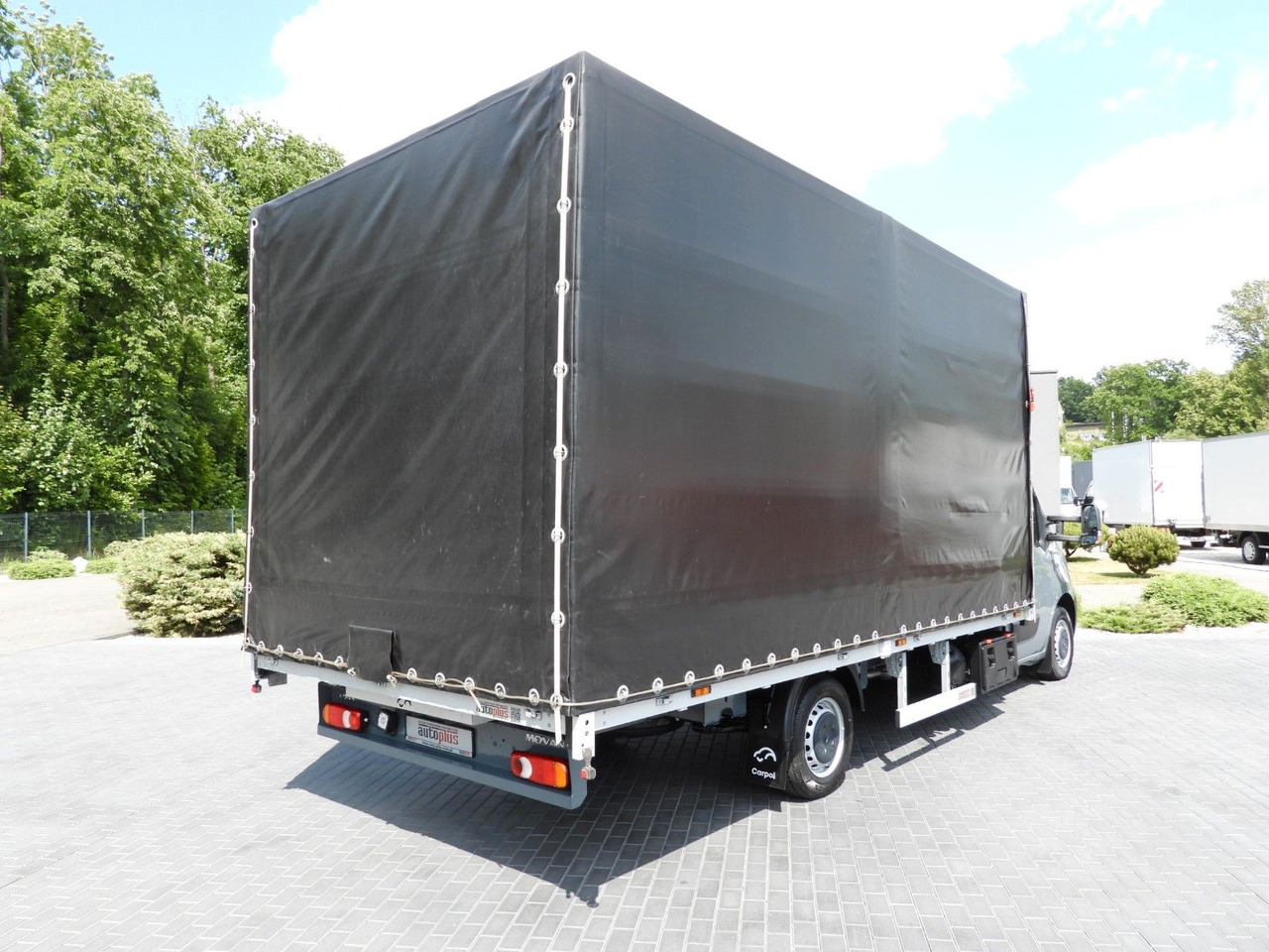 Opel MOVANO PRITSCHE PLANE 12 PALETTEN WEBASTO A/C - Xe van thùng mui bạt: hình 3 Opel MOVANO PRITSCHE PLANE 12 PALETTEN WEBASTO A/C - Xe van thùng mui bạt: hình 3