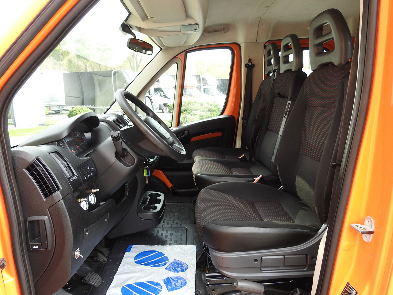 Xe tải nhỏ phẳng PEUGEOT BOXER STAKE BODY TARPAULIN DOUBLE CABIN DOKA 7 SEATS AIR CONDITIONING PNEUMATICS  140HP: hình 26
