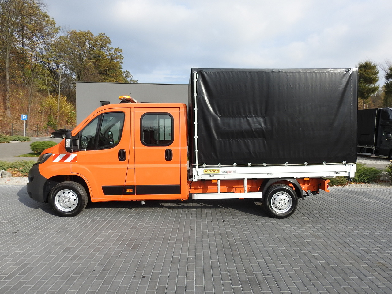 Xe tải nhỏ phẳng PEUGEOT BOXER STAKE BODY TARPAULIN DOUBLE CABIN DOKA 7 SEATS AIR CONDITIONING PNEUMATICS  140HP: hình 8