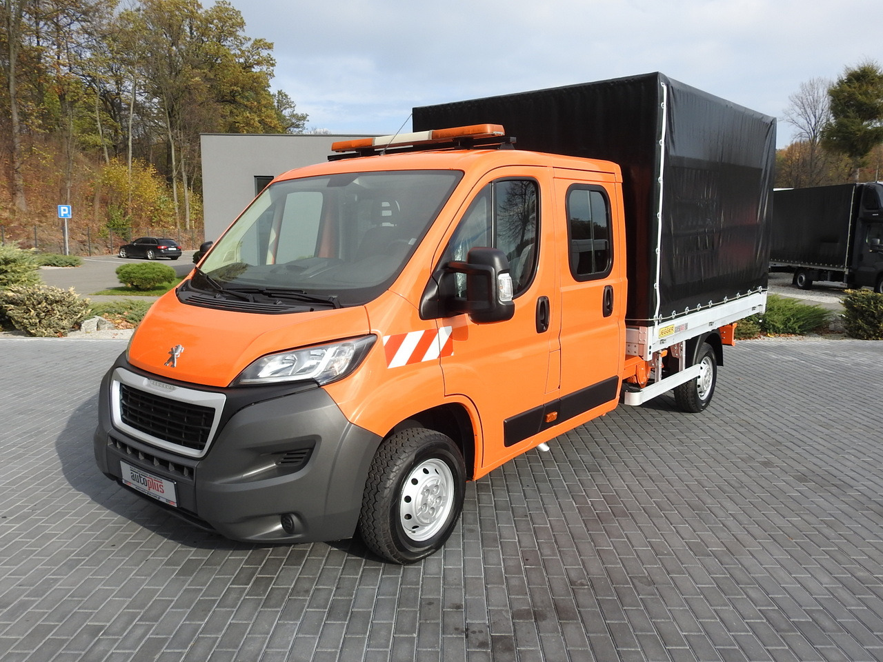 Xe tải nhỏ phẳng PEUGEOT BOXER STAKE BODY TARPAULIN DOUBLE CABIN DOKA 7 SEATS AIR CONDITIONING PNEUMATICS  140HP: hình 17