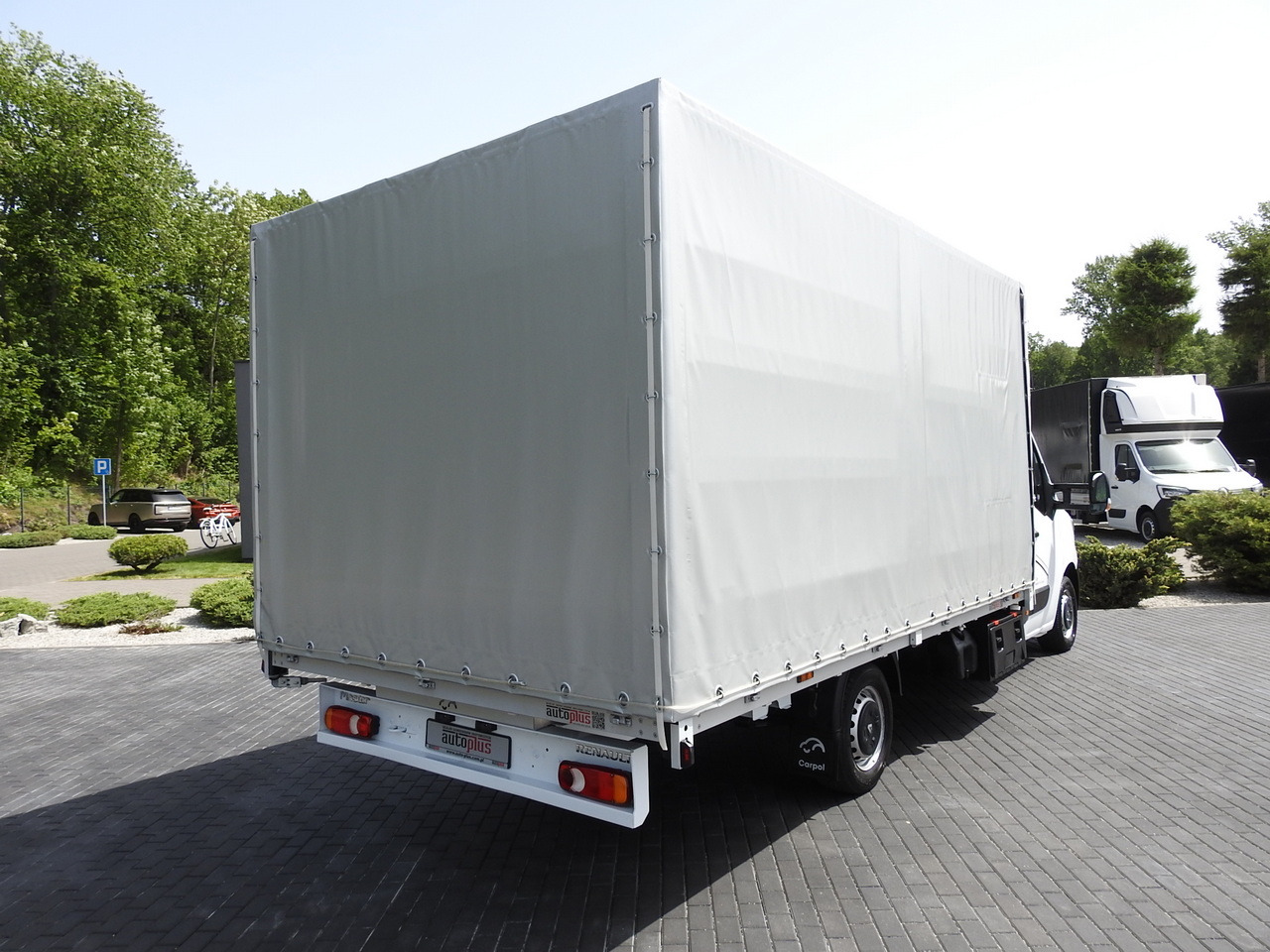 RENAULT MASTER TARPAULIN 10 PALLETS WEBASTO CRUISE CONTROL AIR CONDITIONING LED LIGHTS 165HP - Xe van thùng mui bạt: hình 3 RENAULT MASTER TARPAULIN 10 PALLETS WEBASTO CRUISE CONTROL AIR CONDITIONING LED LIGHTS 165HP - Xe van thùng mui bạt: hình 3