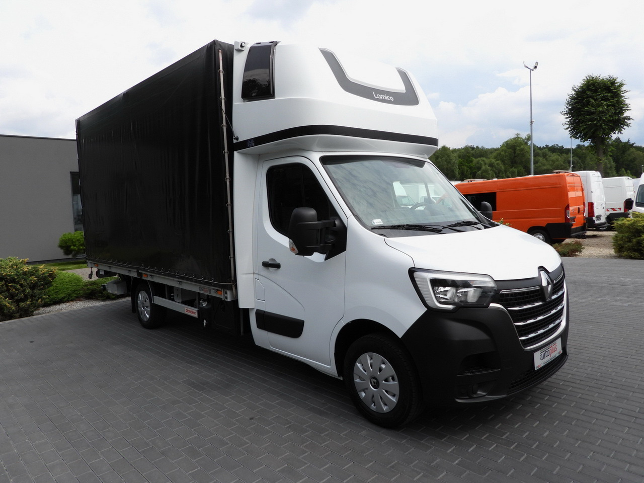 RENAULT MASTER TARPAULIN LIFT 9 PALLETS WEBASTO CRUISE CONTROL LED LIGHTS PNEUMATICS AIR CONDITIONING 165HP - Xe van thùng mui bạt: hình 4 RENAULT MASTER TARPAULIN LIFT 9 PALLETS WEBASTO CRUISE CONTROL LED LIGHTS PNEUMATICS AIR CONDITIONING 165HP - Xe van thùng mui bạt: hình 4