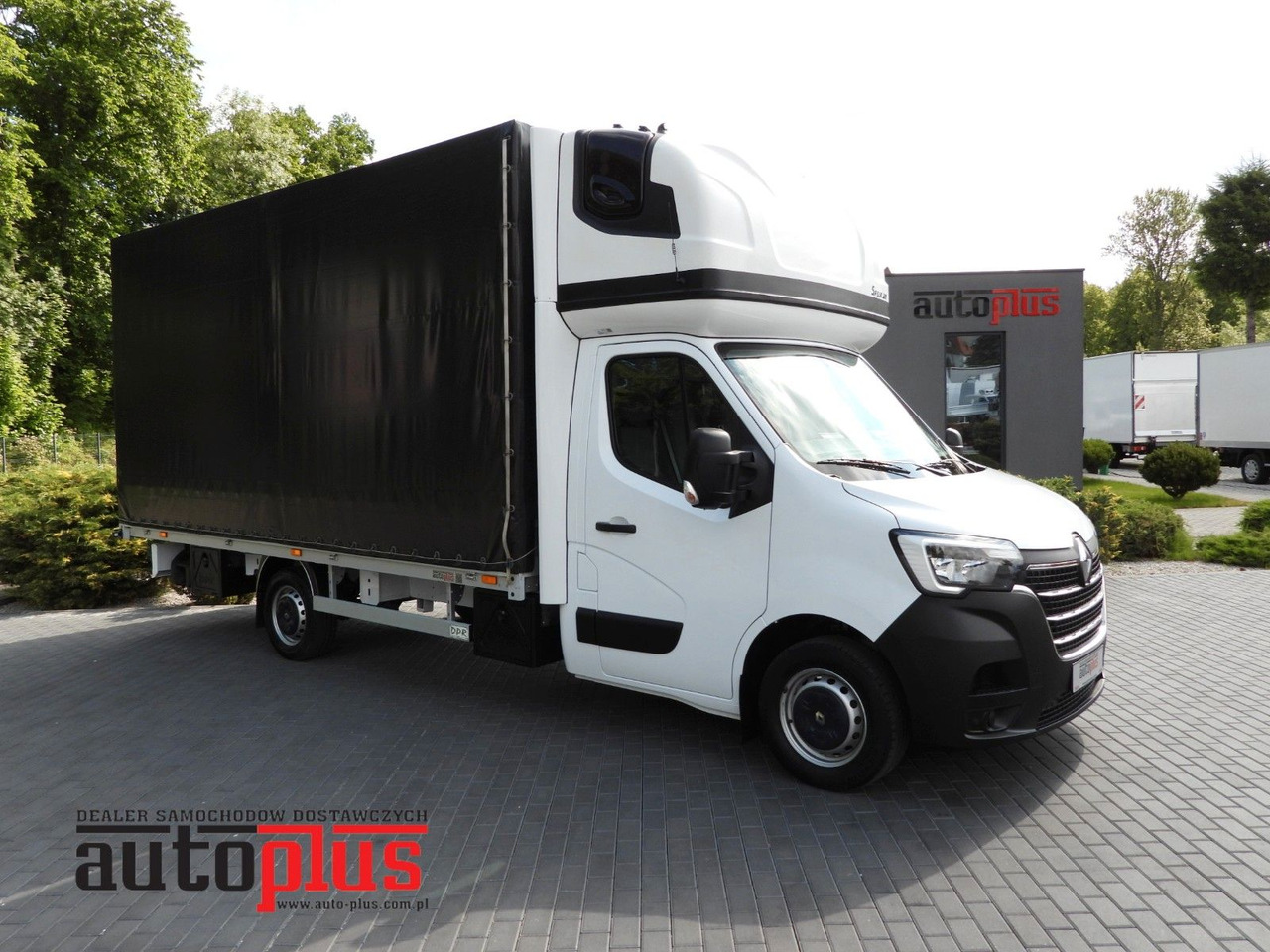 Renault MASTER PRITSCHE PLANE 10 PALETTEN WEBASTO A/C - Xe van thùng mui bạt: hình 1 Renault MASTER PRITSCHE PLANE 10 PALETTEN WEBASTO A/C - Xe van thùng mui bạt: hình 1