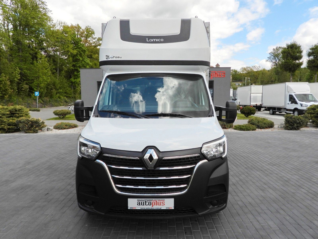 Renault MASTER PRITSCHE PLANE 10 PALETTEN WEBASTO A/C - Xe van thùng mui bạt: hình 5 Renault MASTER PRITSCHE PLANE 10 PALETTEN WEBASTO A/C - Xe van thùng mui bạt: hình 5