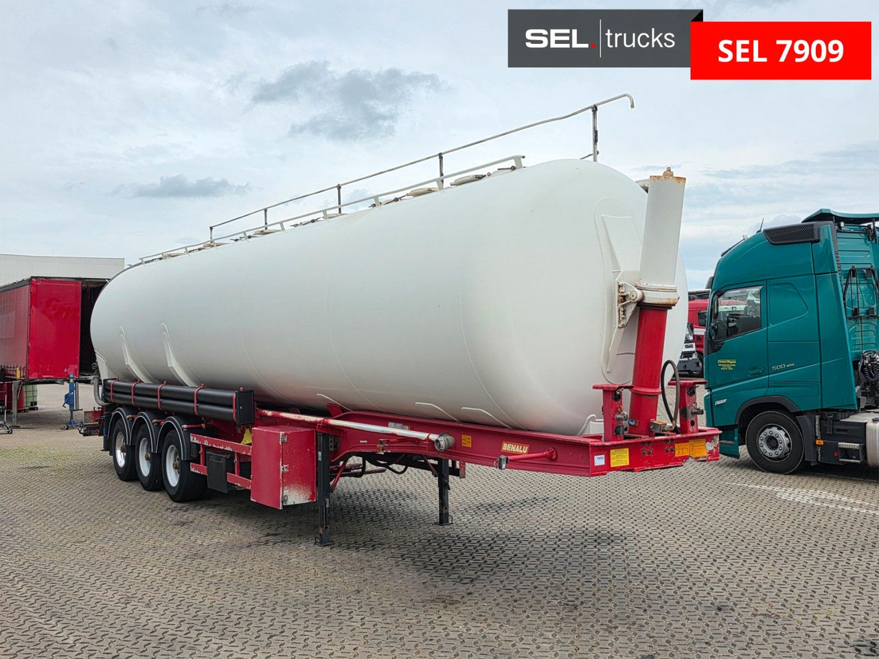 Benalu Neptune 62 / Kippsilo / 62m3 - Sơ mi rơ moóc bồn silo: hình 3 Benalu Neptune 62 / Kippsilo / 62m3 - Sơ mi rơ moóc bồn silo: hình 3