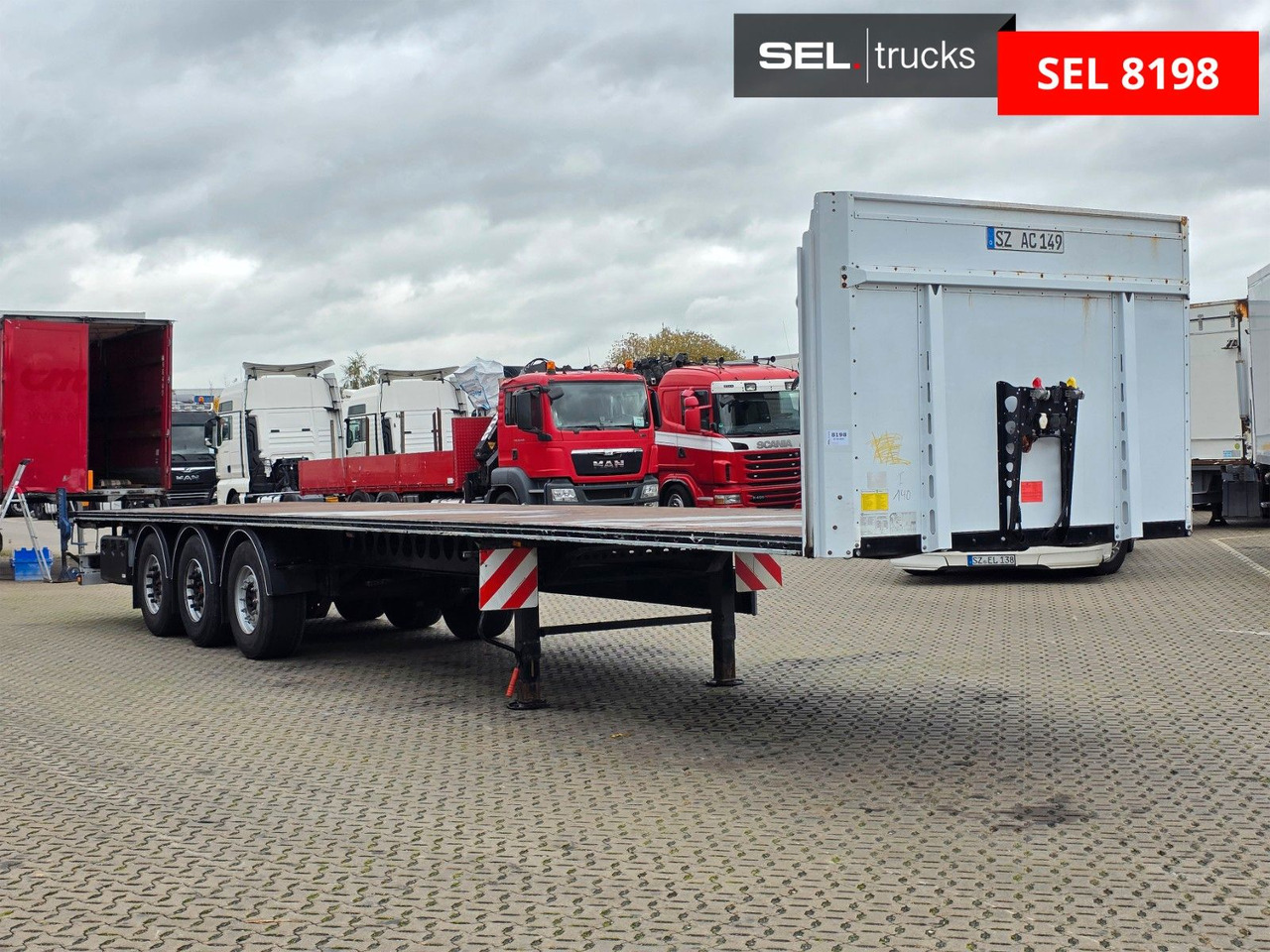 Berger SAPL24 / 4.290 kg !!!! - Sơ mi rơ moóc thùng lửng/ Phẳng: hình 3 Berger SAPL24 / 4.290 kg !!!! - Sơ mi rơ moóc thùng lửng/ Phẳng: hình 3