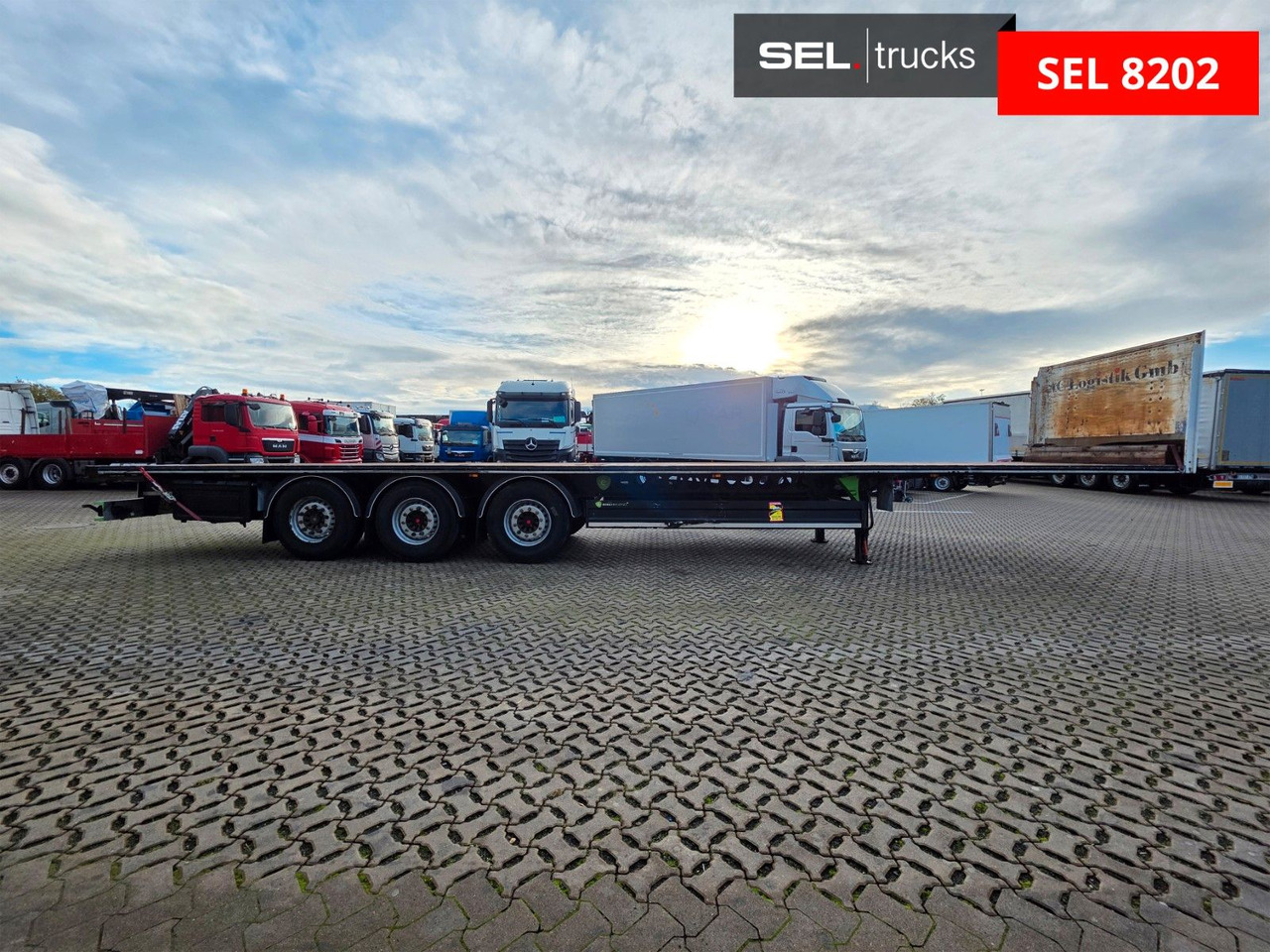 Berger SAPL24 / 4.290 kg !!! - Sơ mi rơ moóc thùng lửng/ Phẳng: hình 4 Berger SAPL24 / 4.290 kg !!! - Sơ mi rơ moóc thùng lửng/ Phẳng: hình 4