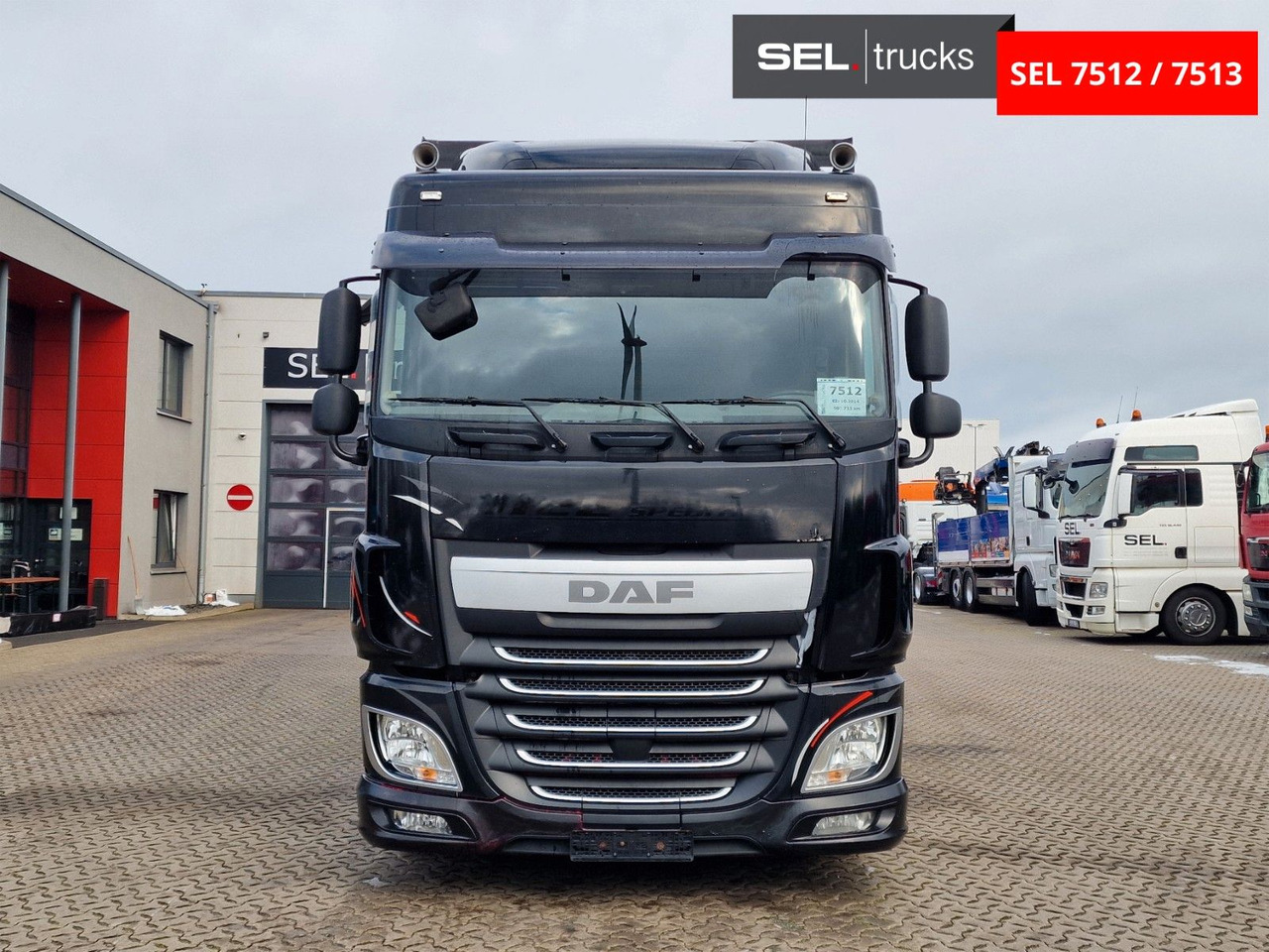DAF XF 460 FAR / ZF Intarder / Durchladezug - Xe tải thùng mui bạt: hình 2 DAF XF 460 FAR / ZF Intarder / Durchladezug - Xe tải thùng mui bạt: hình 2