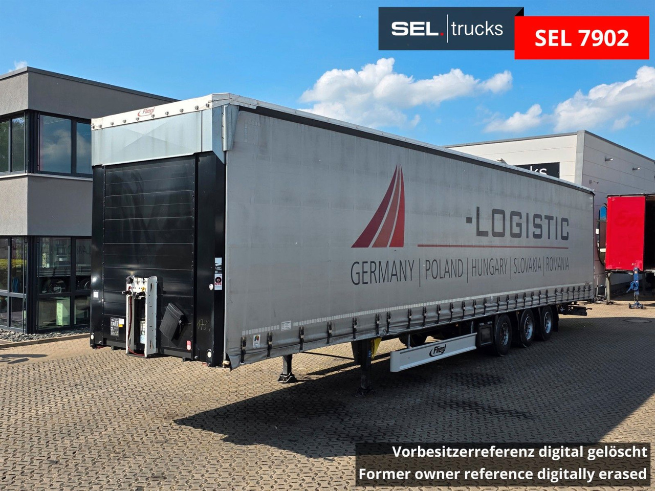 Fliegl SDS 390 X-tra Long / Mega / Long Trailer - Sơ mi rơ moóc mui bạt: hình 1 Fliegl SDS 390 X-tra Long / Mega / Long Trailer - Sơ mi rơ moóc mui bạt: hình 1