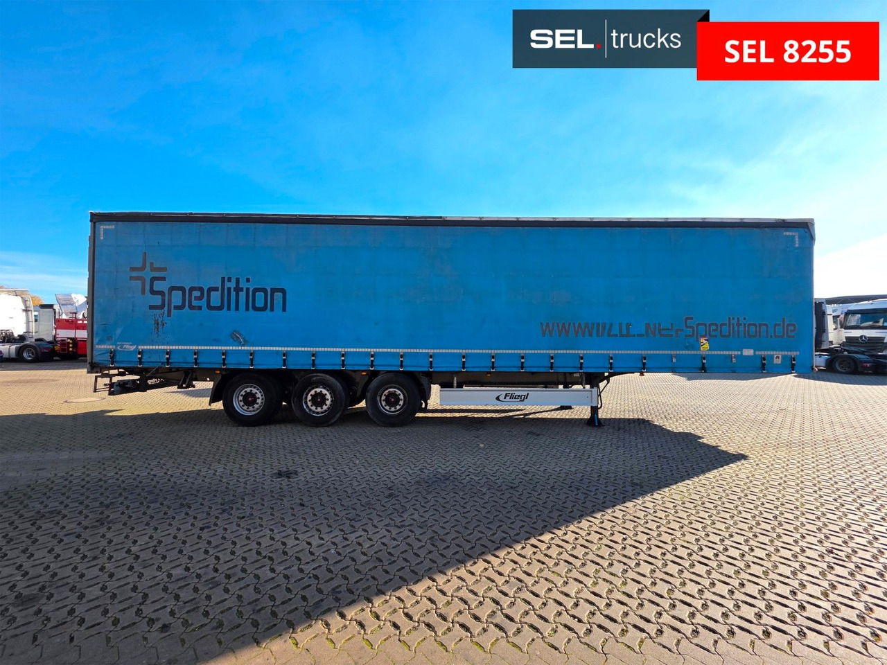 Fliegl SDS01 / Coilmulde / EDSCHA - Sơ mi rơ moóc mui bạt: hình 4 Fliegl SDS01 / Coilmulde / EDSCHA - Sơ mi rơ moóc mui bạt: hình 4